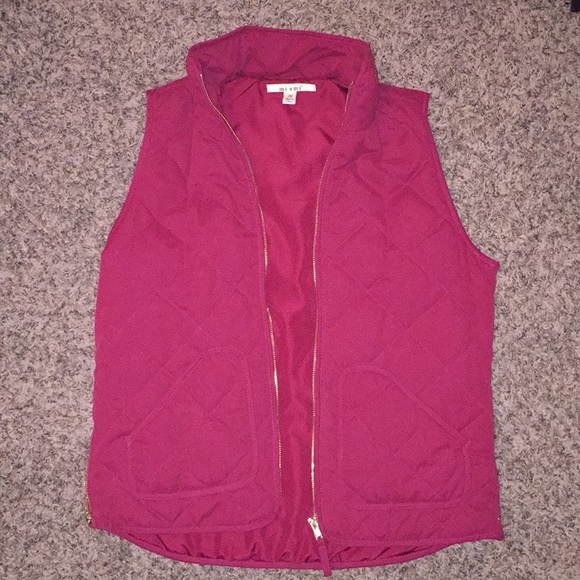 Jackets & Blazers - Quilted vest with pockets